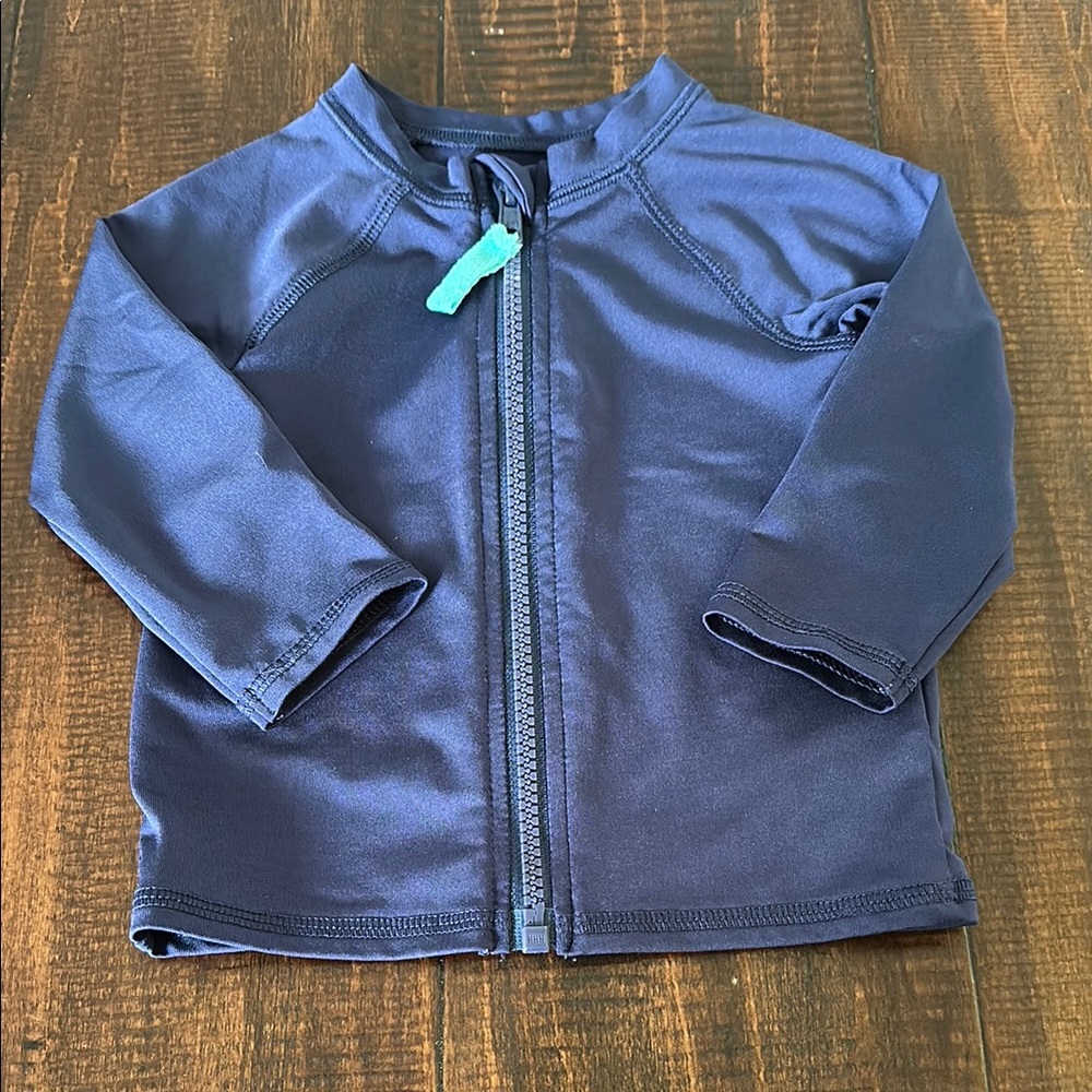 Kids Navy Blue Swim Jacket